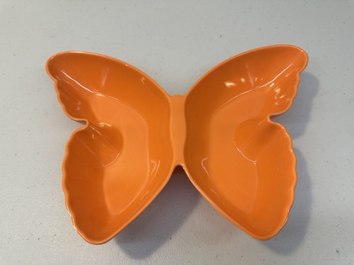 Vintage orange butterfly - vintage,