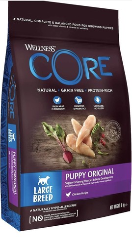 Wellness core dry puppy food - core,