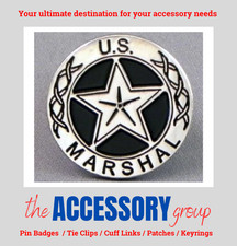 New Police America US Marshal pin badge vehicle tie pin badge metal Enamel