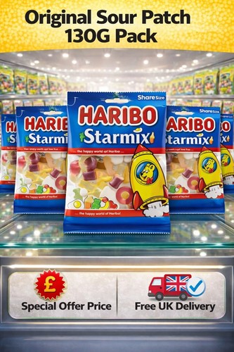 Haribo star mix 140 - mix, sugar