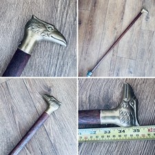 Vintage Brass Eagle Head