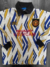 Original Umbro Manchester United 1993/1994 Goalkeeper Shirt Mens Medium