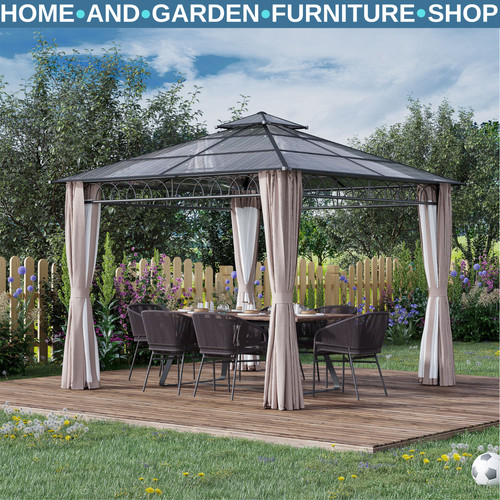 Double roof hard top - top, gazebo