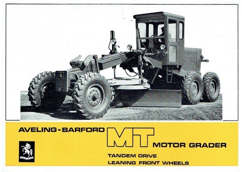 Aveling barford series - barford, mt