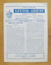 LEYTON ORIENT v READING