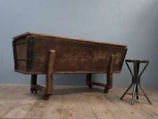 Antique 19th Century Bakers Prooving Table Bin Table Kitchen Island Counter