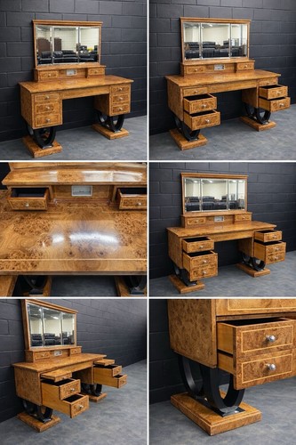 Art deco burr walnut - deco,