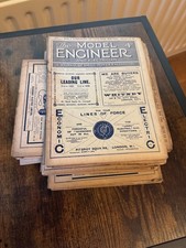 25 Copies of the Model Engineer and Electrician Magazine from 1920