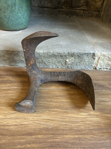 Vintage cast iron shoe - shoe, last