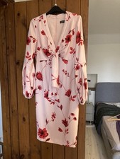 Mylene Klass Floral Fitted Dress