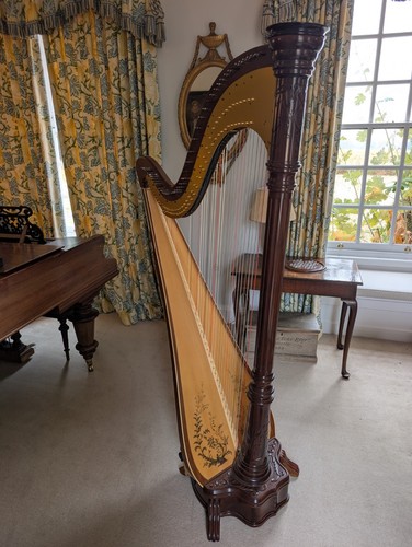 Aoyama delphi pedal harp - 47,