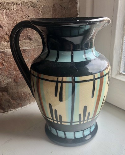 Dee cee stoneware vase - stoneware,