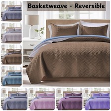 3 Pcs Quilted Bedspread Set