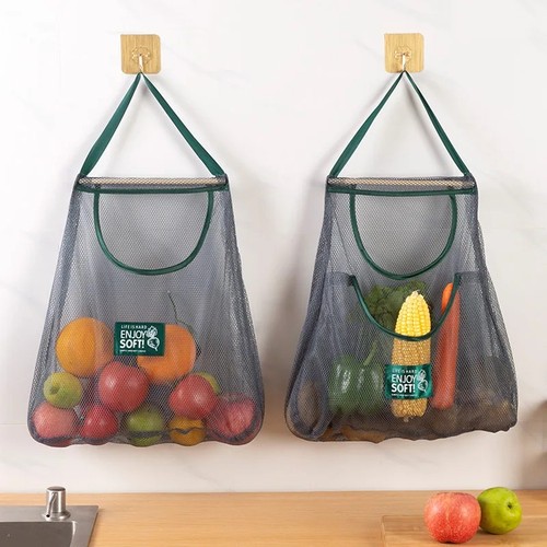 Reusable hanging storage mesh - reusable,