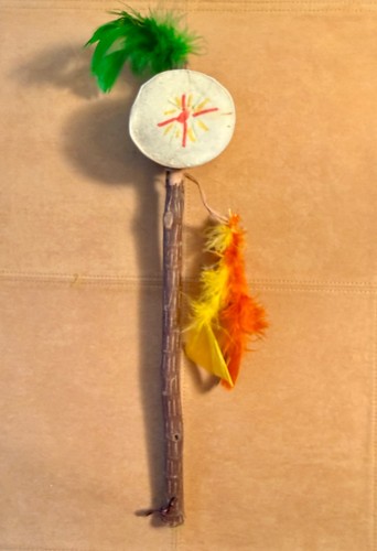 Native american handmade toy - native,