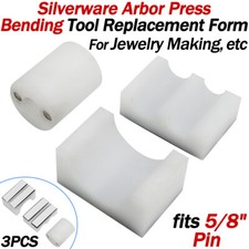 Dies Forms Replace For Silverware Arbor Press Bender Jewelry Making Tool 5/8"Pin
