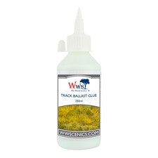 Track ballast glue - track,
