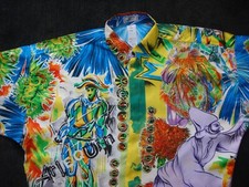 Versace silk shirt + silk