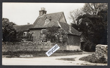 Postcard Appleford nr Abingdon Oxfordshire village house RP by Percy Simms