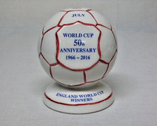 WORLD CUP 1966 FOOTBALL CERAMIC BALL  50TH ANNIVERSARY COMMEMORATION 1966-2016