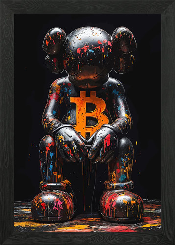 Kaws bitcoin figure - bitcoin,