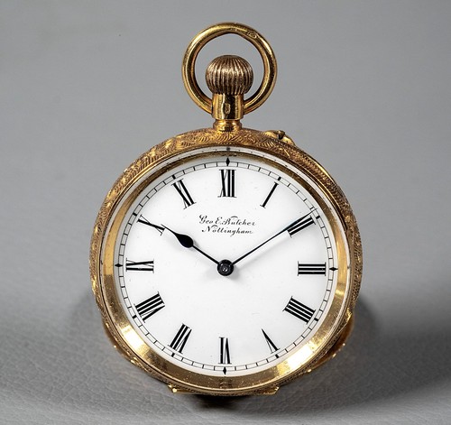 Antique 18ct gold ladies - antique,