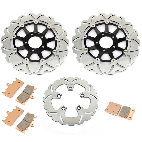 Front rear brake discs pads - brake,