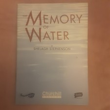 "The Memory Of Water" Churchill Theatre Programme 1998 Autographed By 6x Members
