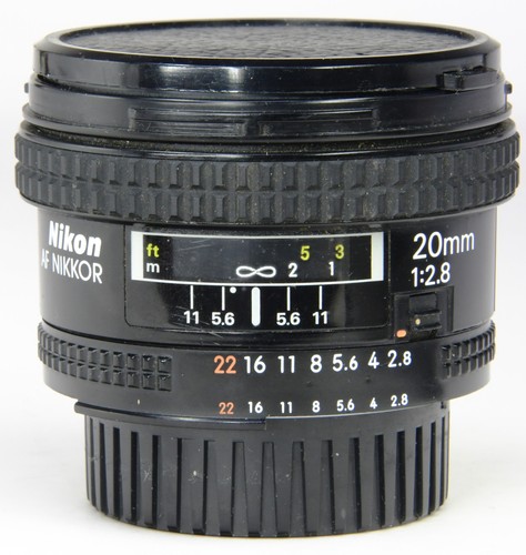 Nikon nikkor 20mm 8 - af,