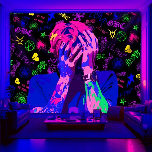 Lil peep tapestry - ,, rapper