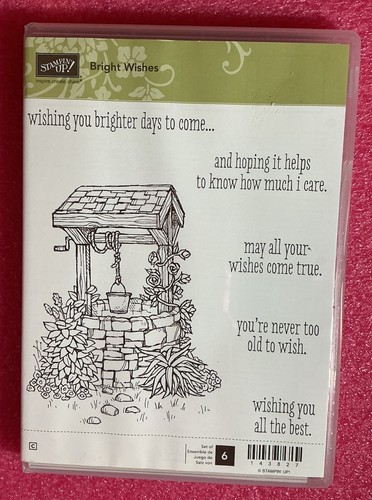 Stampin red rubber - up, stamp