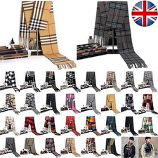 190 x 30cm Mens Womens Plaid