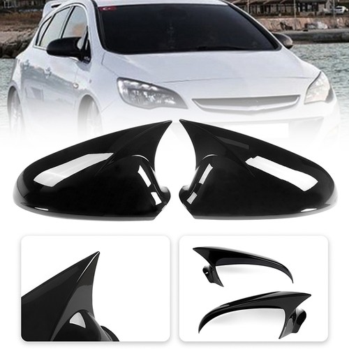 Gloss black door wing mirror - gloss,