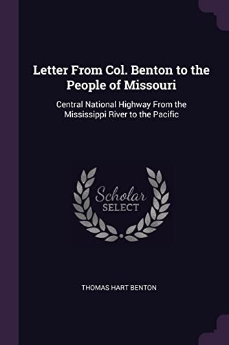 Benton letter from col to - benton,