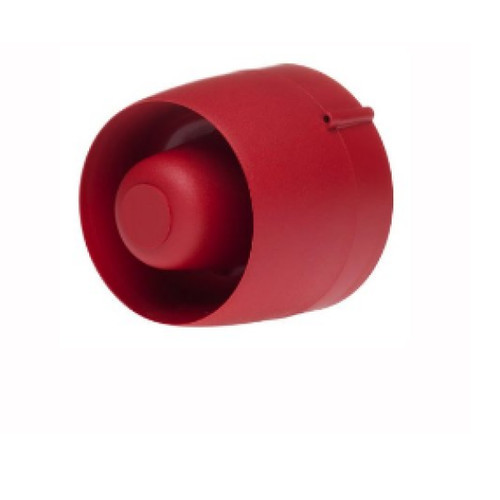 Red fire siren sounder - /, with