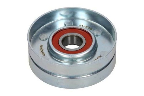 Ribbed belt tensioning - tensioning, arm