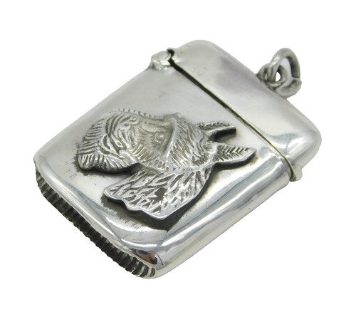 Sterling silver westie terrier - sterling,