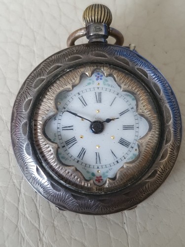 Antique solid silver ornate - antique,