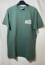 Men's Old Guys Rule "Shed Happens" T-shirt - Green M 100% Cotton Pre-shrunk