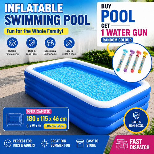 Large family swimming pool - family,