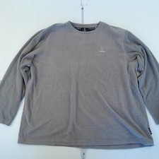 GUINNESS Fleece XXXL Grey Round Neck Jumper Mens Pullover Long Sleeve Beer