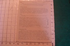 vintage papers & photo: RIVETT series 715 LATHE 4 pages info + photo 1939