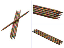 KnitPro Symfonie 15cm Double Ended Pointed Needles Knit Knitting Yarn Packs 5/6