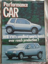 Performance Car Feb 1985 Saab
