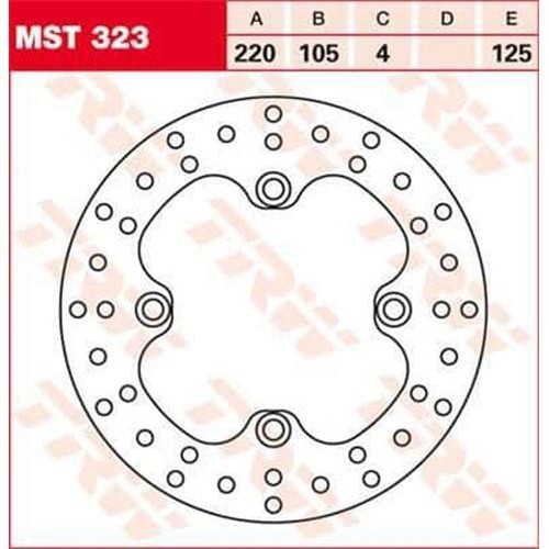 Honda 400 1996 2004 trw - xr, 1996-2004