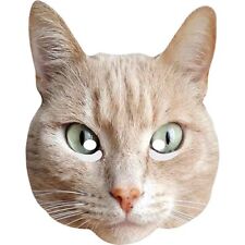 Cat (version 5) Animal Celebrity Card Face Mask - Ready To Wear - Fancy Dress