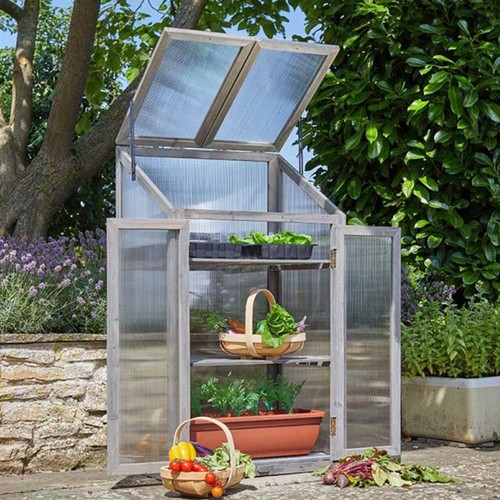 Wooden gro zone - outdoor, garden
