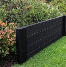 Wooden garden edging - wooden,