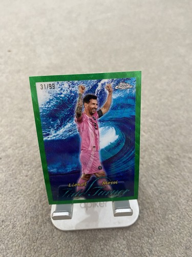 Lionel messi topps chrome - messi,