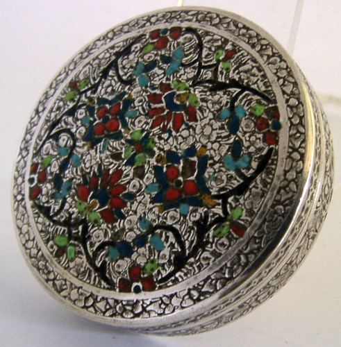 Eastern solid silver enamel - eastern,